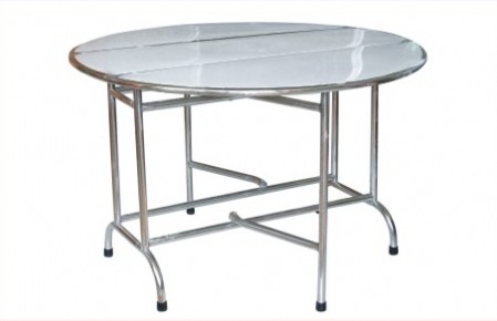 Bàn inox xếp III